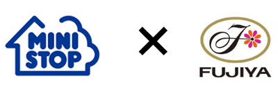 ミニストップ、不二家ロゴ