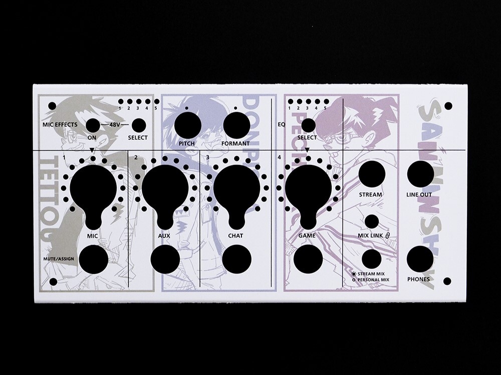 三人称オリジナル・デザインの「BRIDGE CAST」用フェイスプレート(1)