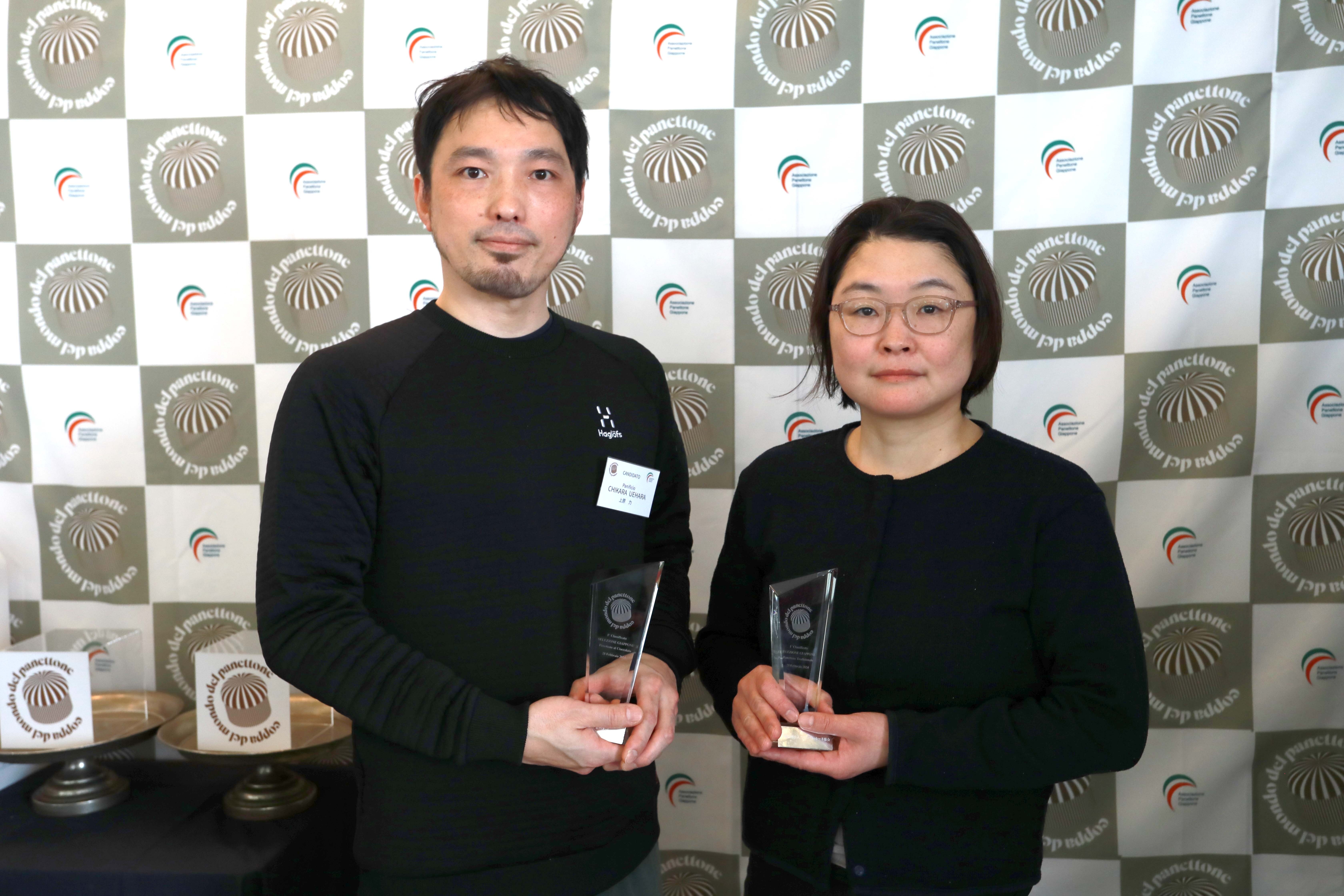 優勝者(右)安田 竜美氏 (左)上原 力氏
