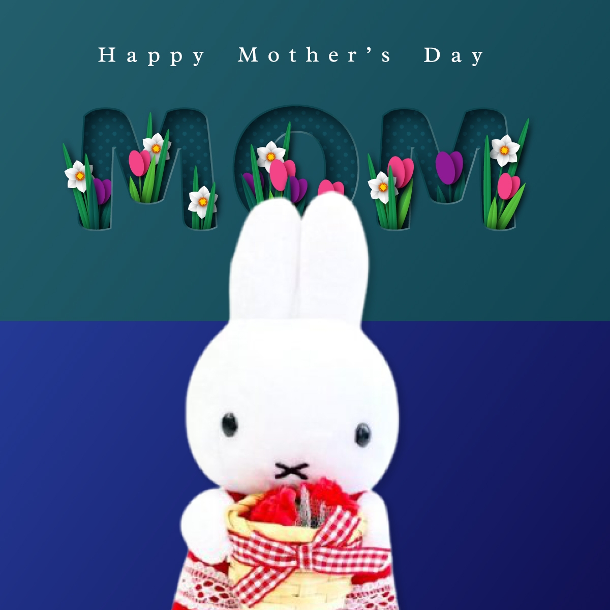 母の日の感謝の気持ちはミッフィーとジャッキーにお任せ♪レース遣いもかわいい赤いお花&ワンピのぬいぐるみ