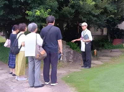 庭園ガイド（過去の様子）