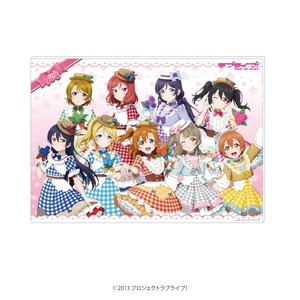 ▲ラブライブ！A4アクリルボード(μ’s)　～GiGO限定～