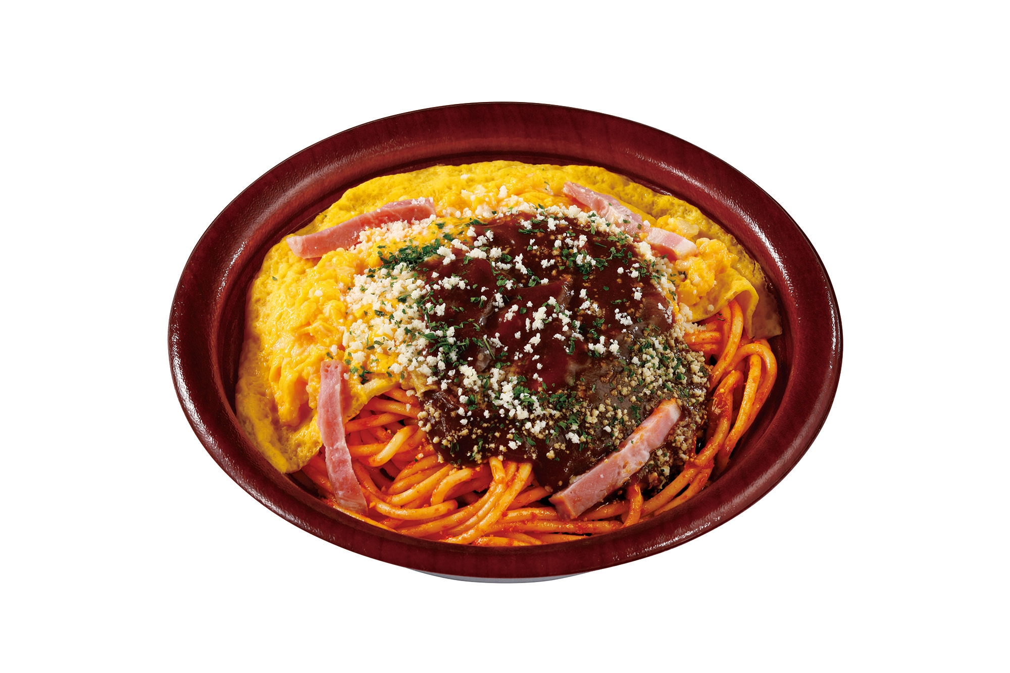 オムナポリタン(デミグラスソース掛け)画像(画像はイメージです。)