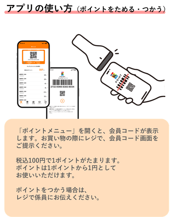 Kアプリ(使い方)