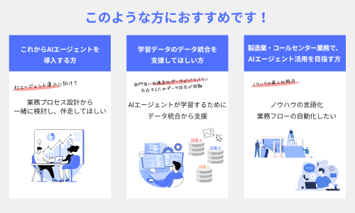 このような方におすすめ!