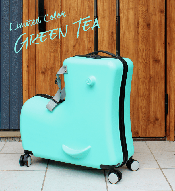 お子様と荷物を一緒に運べるスーツケース「ORIBELA」がアウトレットセール開始！秋の旅行シーズンのお供に、この機会をお見逃しなく！