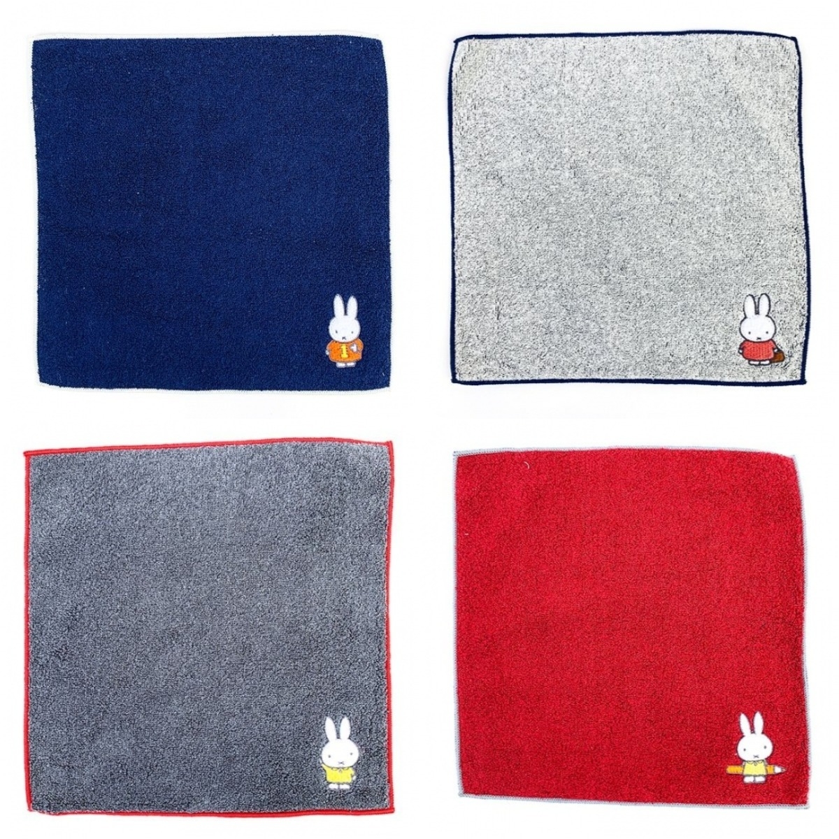 手洗いでコロナ対策!ミッフィーの刺繍ハンカチがシンプルで汚れが目立たないからおすすめ♪