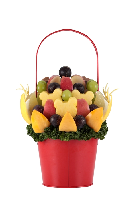 【裏面】クマの形のパイナップルで裏面までかわいい!