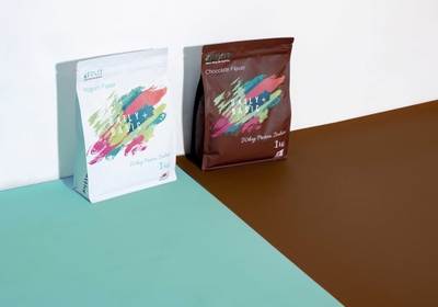 FIXIT DAILY BASIC + WPI 左：ヨーグルト、右：チョコレート