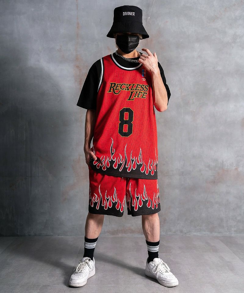 Burn Basketball TANKTOP(レッド)