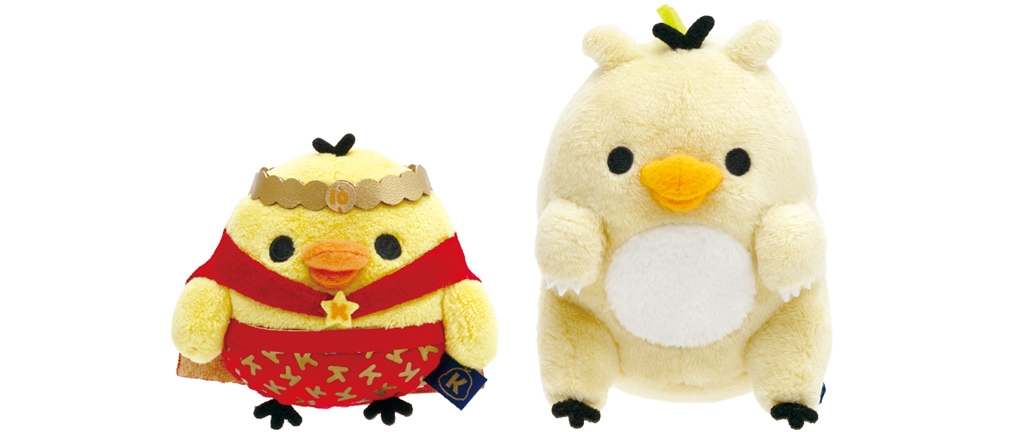 てのりぬいぐるみセット(キイロイトリマン&キイロイトリカイジュウ)