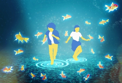 「WOW！金魚あそび」演出イメージ