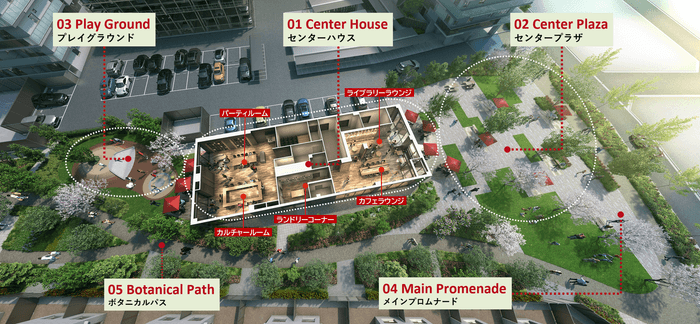 共用棟完成予想図