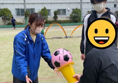 真冬のアイスクリームをプレゼント