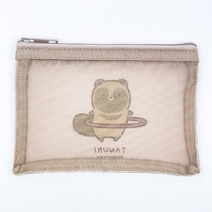 タヌキとキツネのポーチ特集