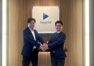 右：ティンヴァンジャパン株式会社 代表取締役CEO グエン・トゥー氏  左：株式会社ニーズウェル 代表取締役社長 松岡 元