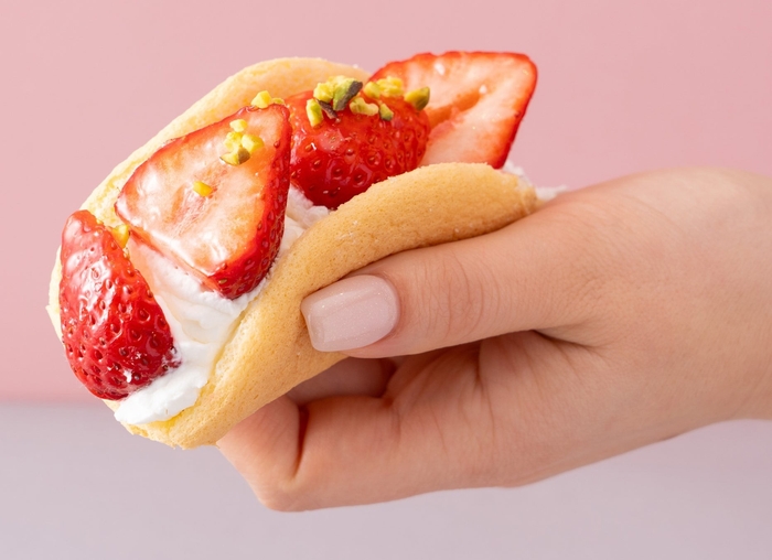 「あまおうオムレット」630円(税込)