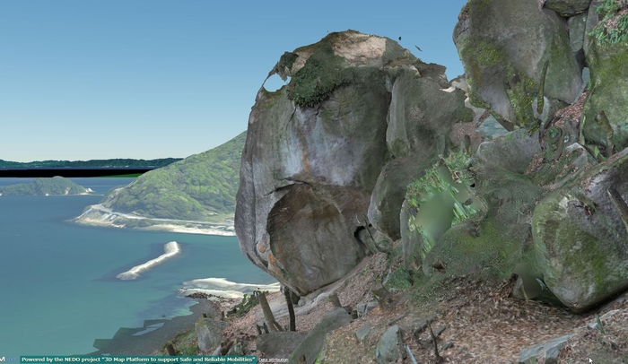 大坂城石垣石丁場跡岩谷石丁場天狗岩丁場(香川県小豆島)