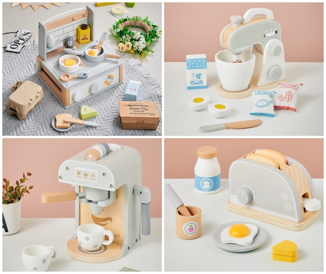 グレイッシュカラーのままごと玩具シリーズ「Sugar」 卸売を2月1
