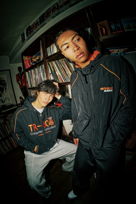 パーカー、ナイロン・ジャケット着用イメージ