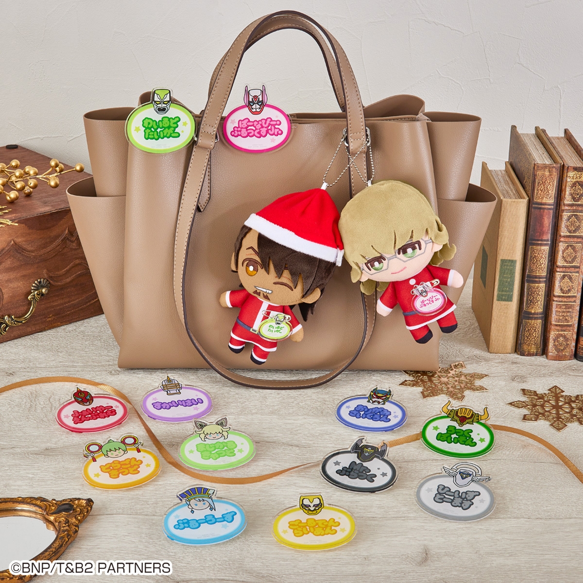 TIGER & BUNNY 2』、虎徹とバーナビーのぬいぐるみセット＆ ぬいぐるみ