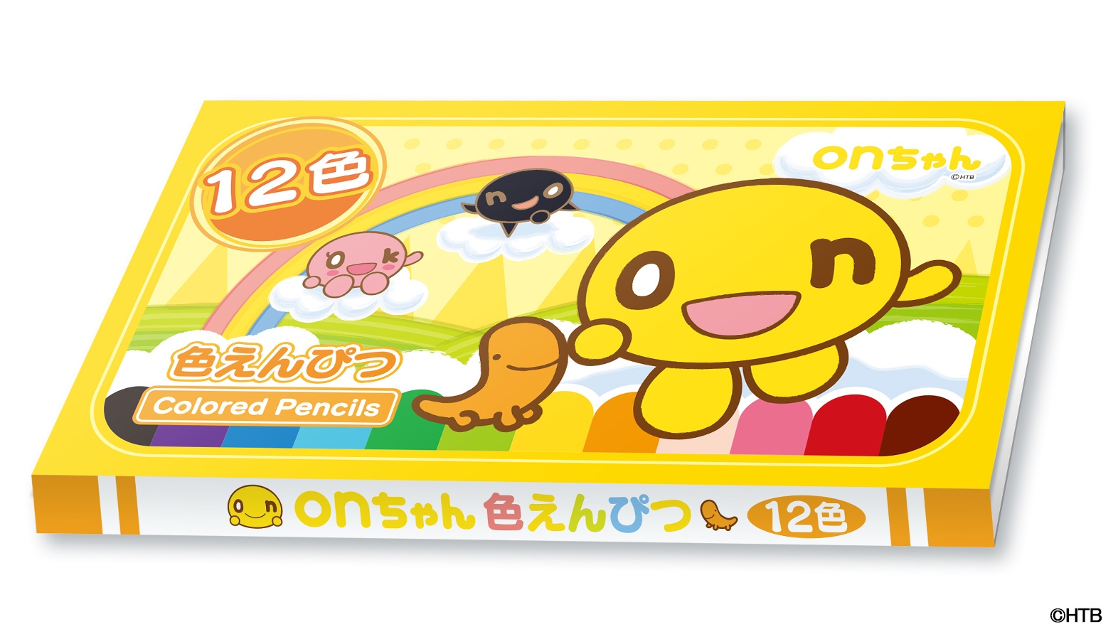 HTB北海道テレビのマスコットキャラクター「onちゃん」×「三菱鉛筆