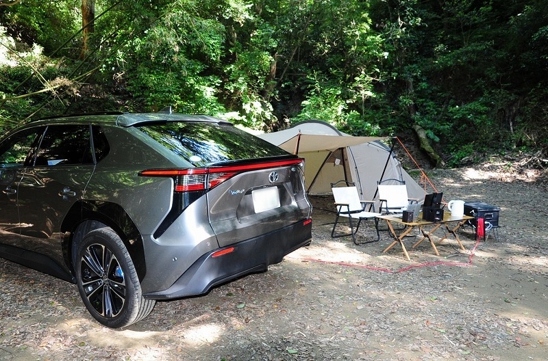 スマート電化キャンプ(イメージ)