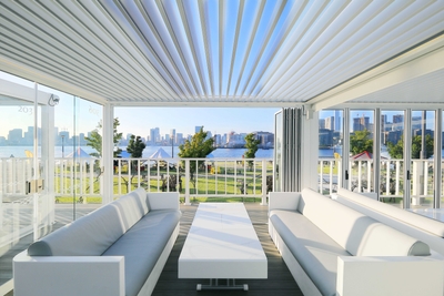 個室で快適にBBQを楽しめる『CABINエリア』