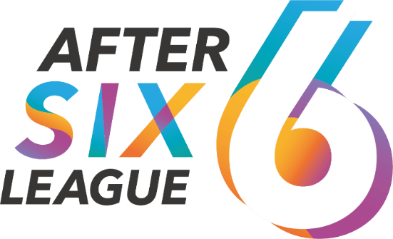 社会人eスポーツリーグ「AFTER 6 LEAGUE™」 ロゴ