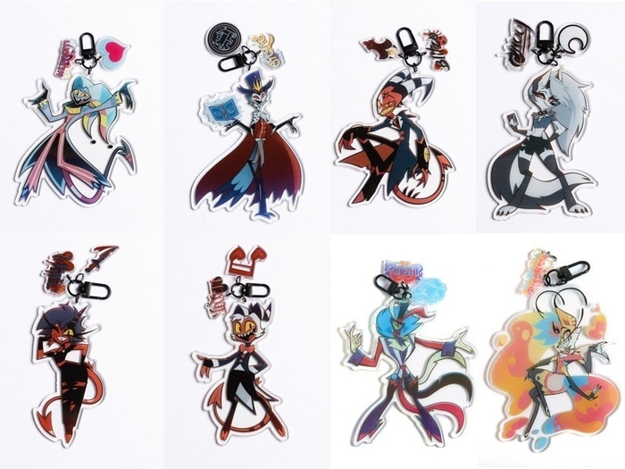 HELLUVA BOSS アクリルキーホルダー(全8種)