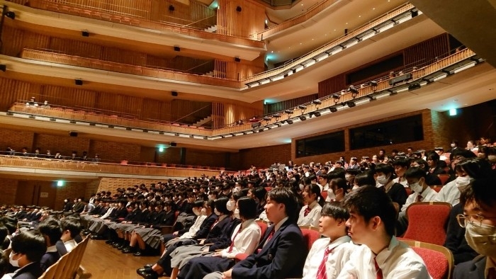 令和6年(2024年)の芸術鑑賞会の様子