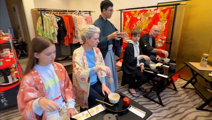 外国人観光客向け茶道体験(2)