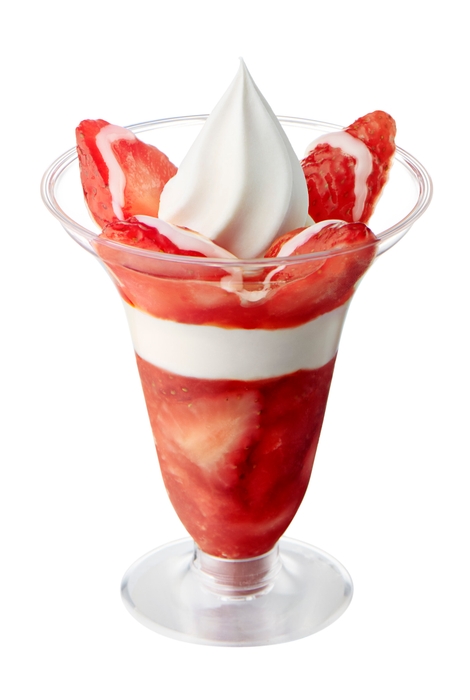 とよのか練乳いちごパフェ 画像