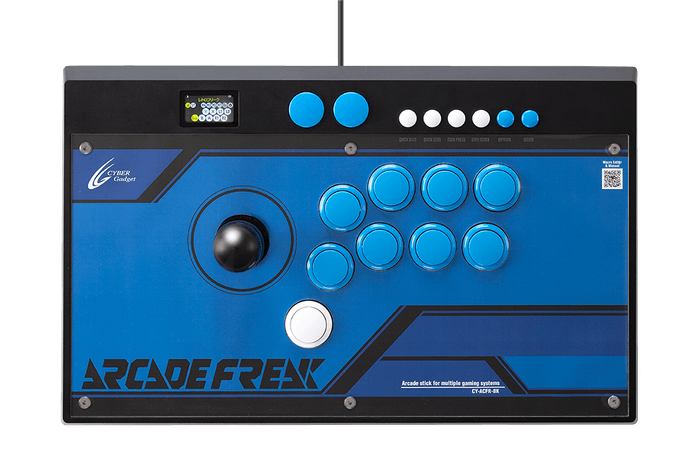 『アーケードフリーク』レバー・ボタン配置