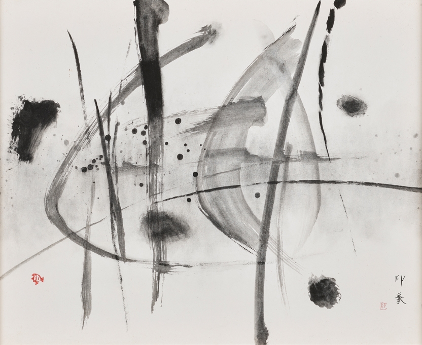 堂本印象 「倒影」 1959年 京都府立堂本印象美術館所蔵