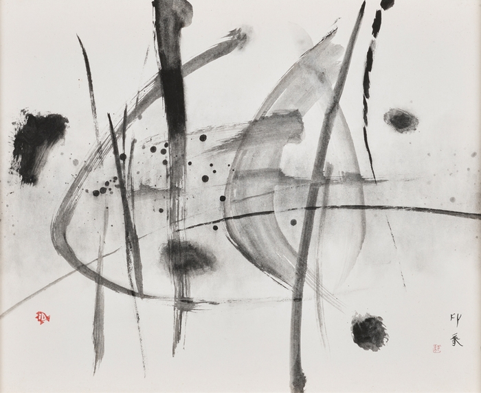 堂本印象 「倒影」 1959年 京都府立堂本印象美術館所蔵