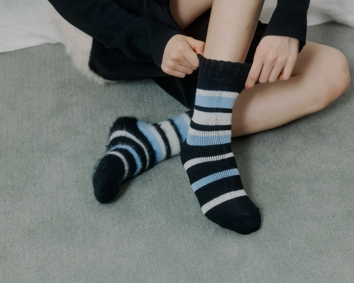 キャンディフロスソックス(スカイ)