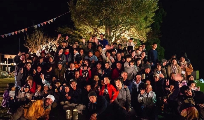 色川で過去に行った「つれもていこらキャンプ」