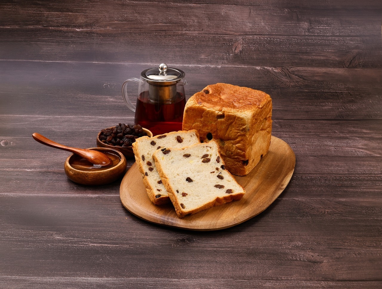 4 葡萄「生」食パン