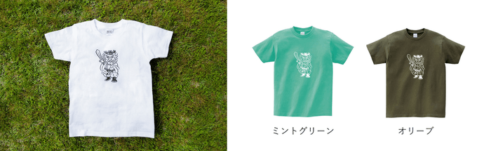 【商品2】守り神・鍾馗さんTシャツ(キッズ用)