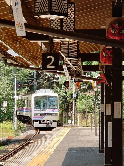 叡山電車 鞍馬駅(ホーム)