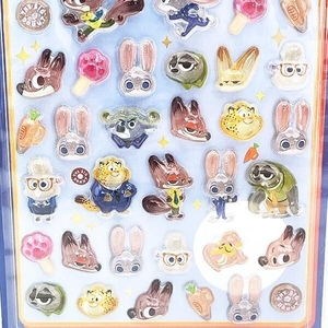 ディズニーのボンボンドロップシール