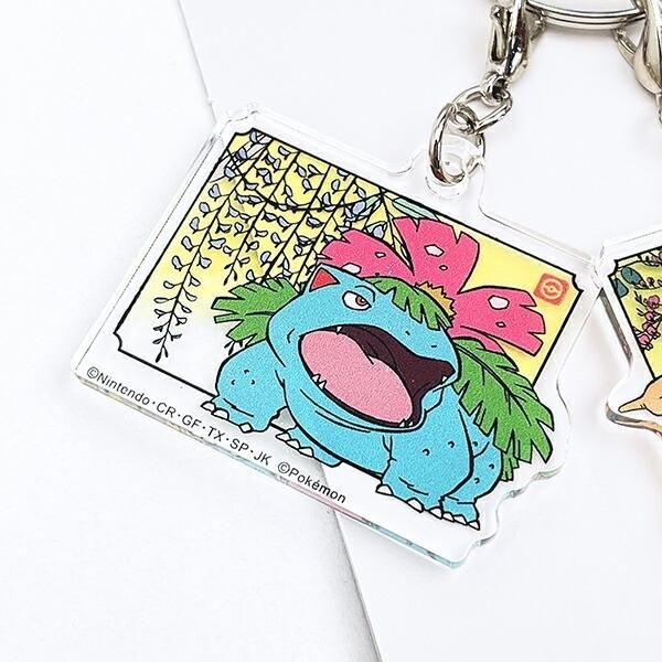 和柄×ポケモン！？和風テイストの「ポケットモンスター」3連アクリル