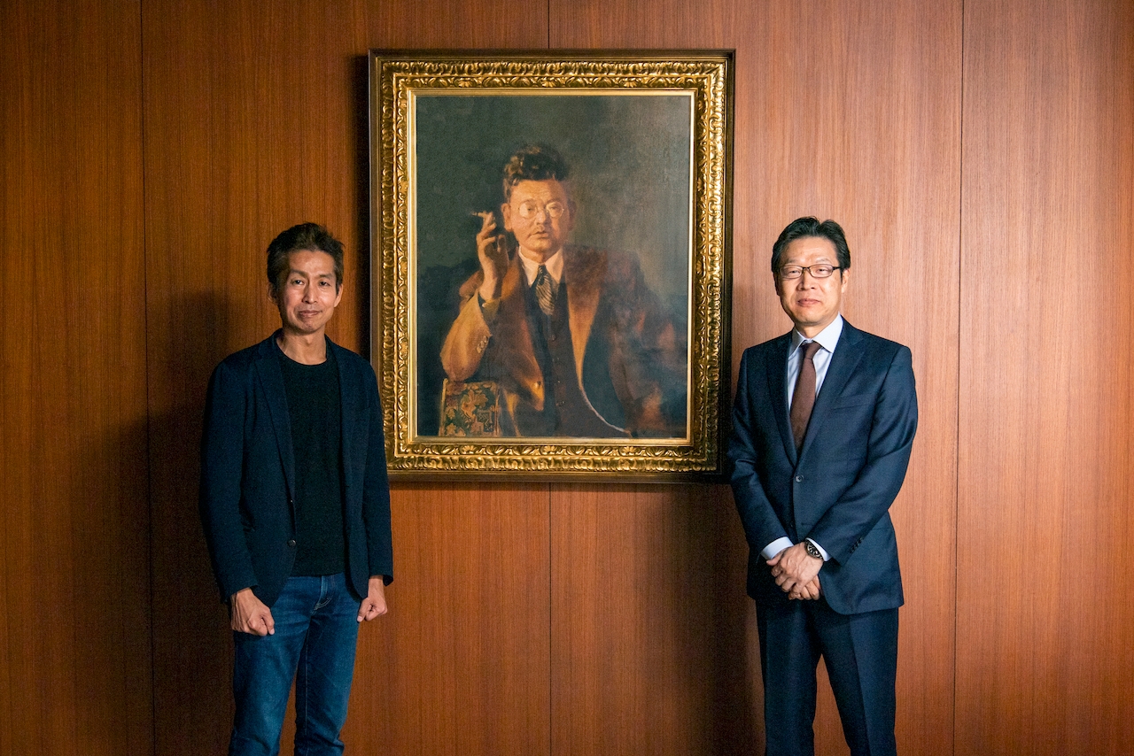 加藤貞顕(左)、中部嘉人氏(右)