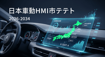 日本の自動車用hmi市場