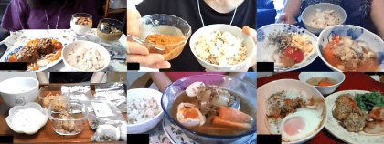 (Zoomを活用したオンラインキッチンフォーラムの様子)