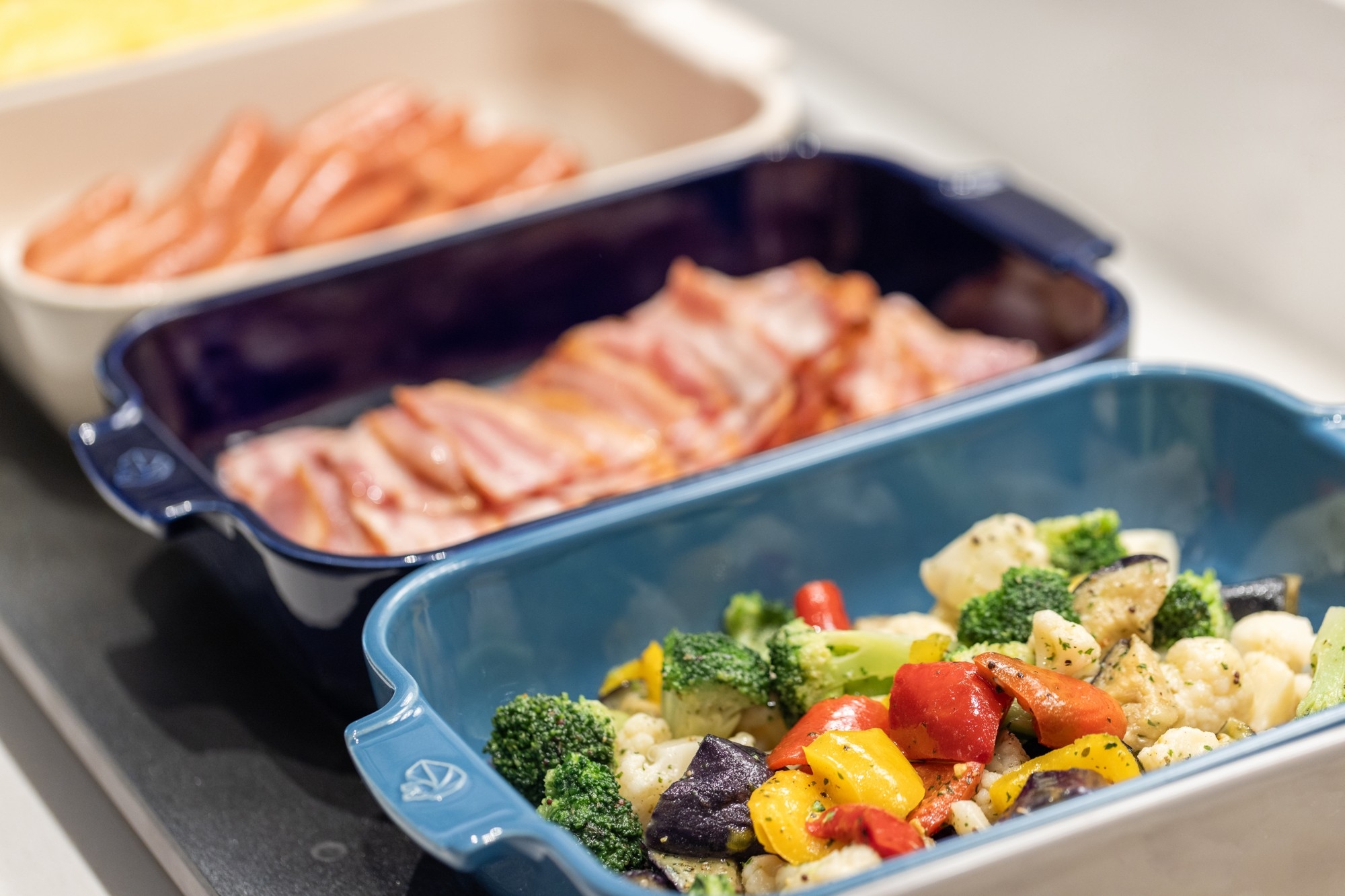 健康的な朝食ビュッフェ