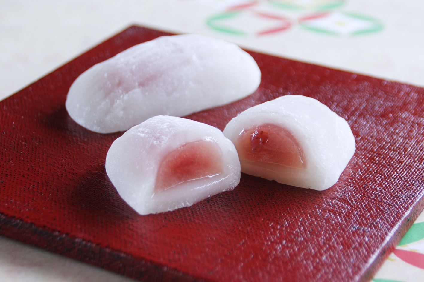 匠壽庵 白姫餅 苺