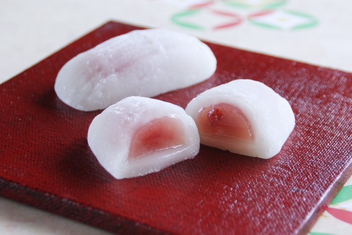 匠壽庵 白姫餅 苺