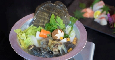兵庫・淡路島「海神人の食卓」夏の疲れに、美しく整える一椀 滋養豊かな『夏季限定 すっぽん鍋』7月15日より提供開始